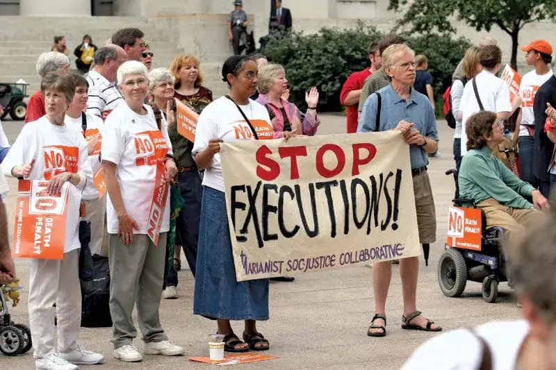 Death Penalty Protestors